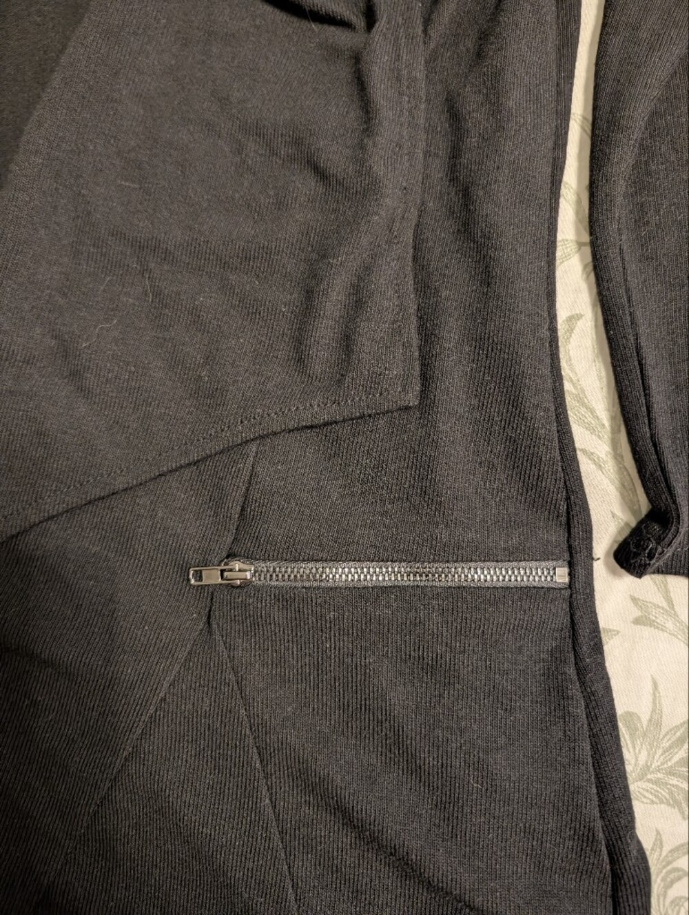 Charlie Paige Black Open-Front Knit Cardigan NWT - Picture 7 of 7